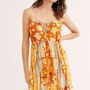 FREE PEOPLE intimately summer storm slip dress